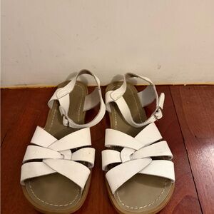 Salt Water Sandals by Hoy - White Strappy Sandals